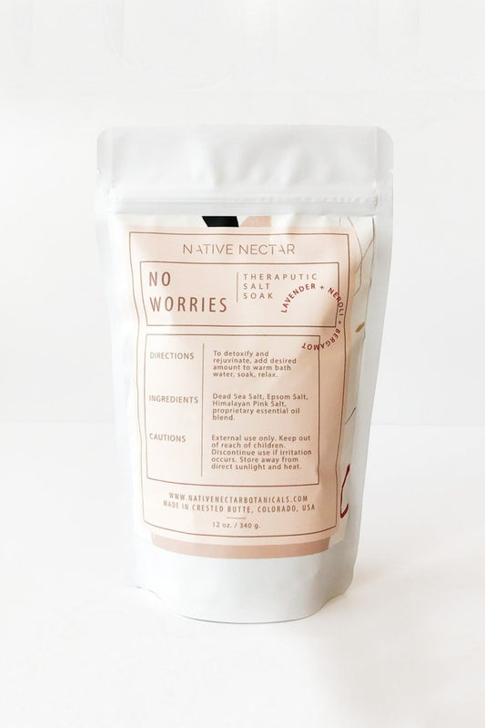 No Worries Bath Soak | 12 oz