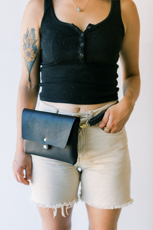 The Hip Satchel | Black