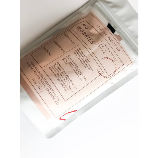 No Worries Bath Soak | 12 oz