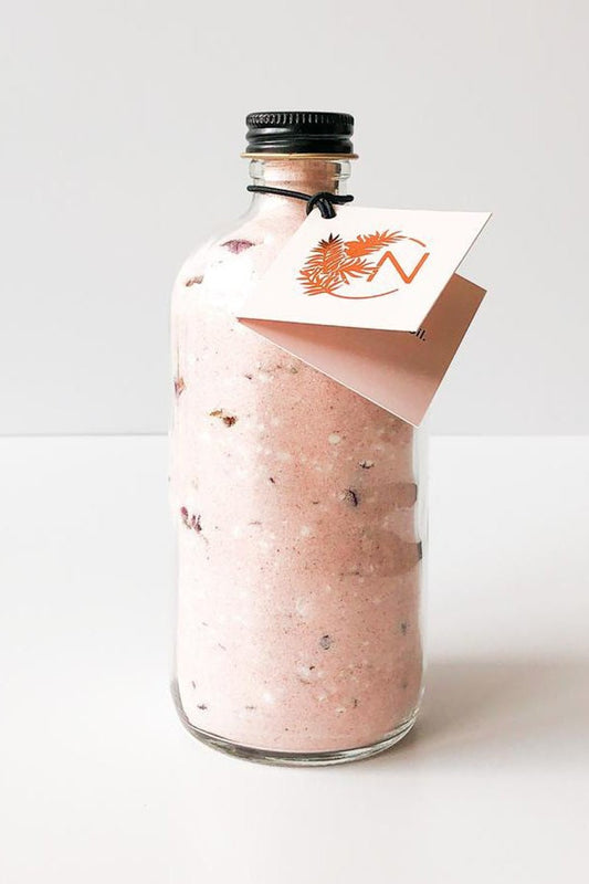 Coconut & Rose Salt Soak